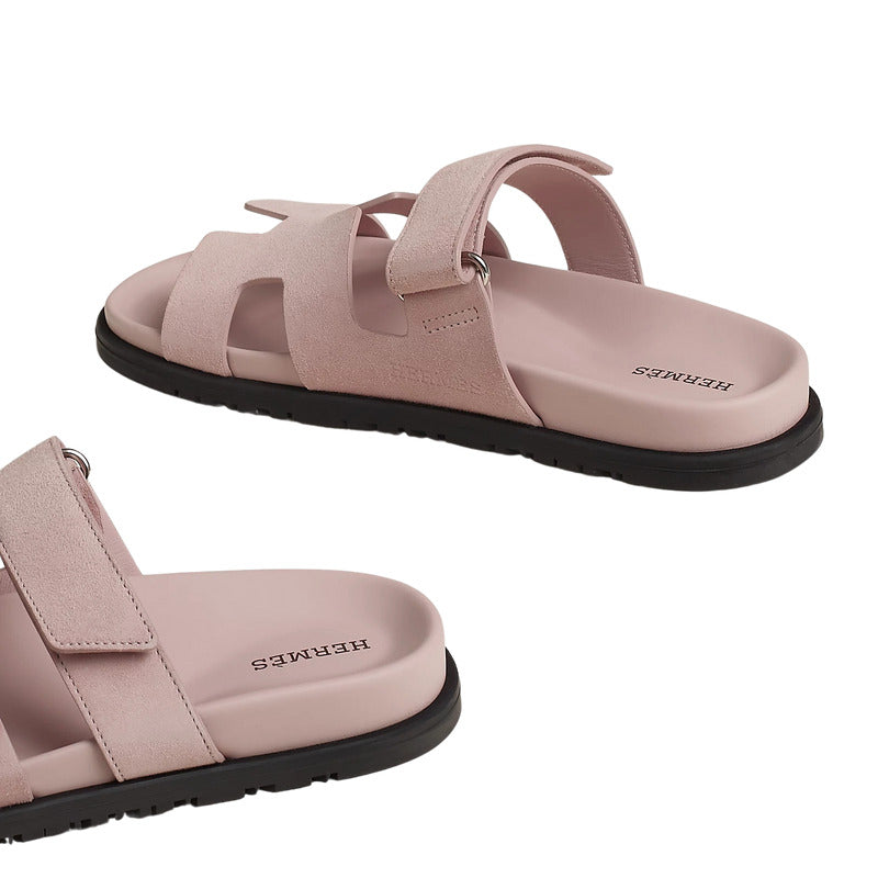 Hermès Chypre Sandal 'Pink Suede' (Women)