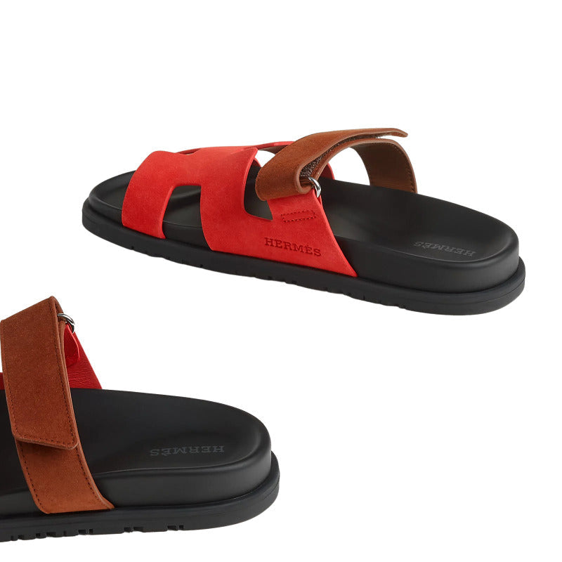 Hermès Chypre Sandal 'Rouge Cinétique' (Women)