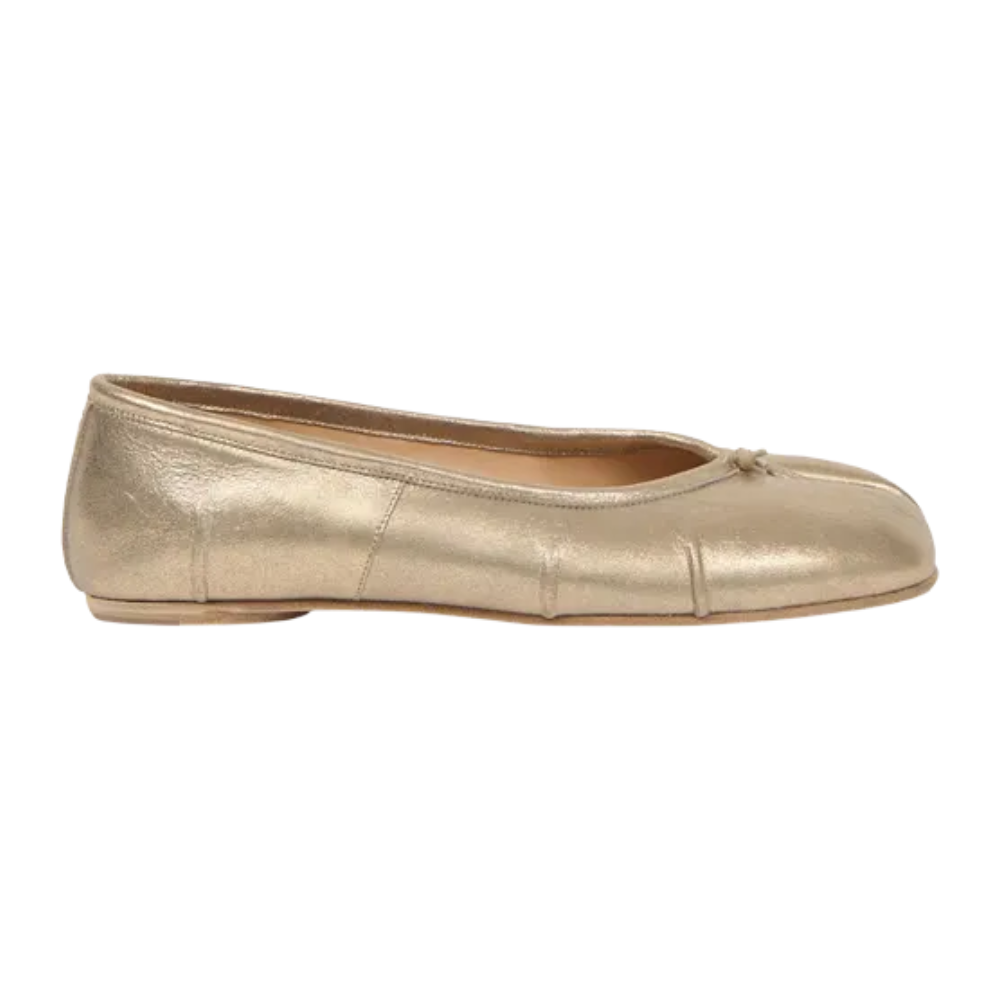 Maison Margiela New Tabi Ballerina 'Cream Gold' (Women)
