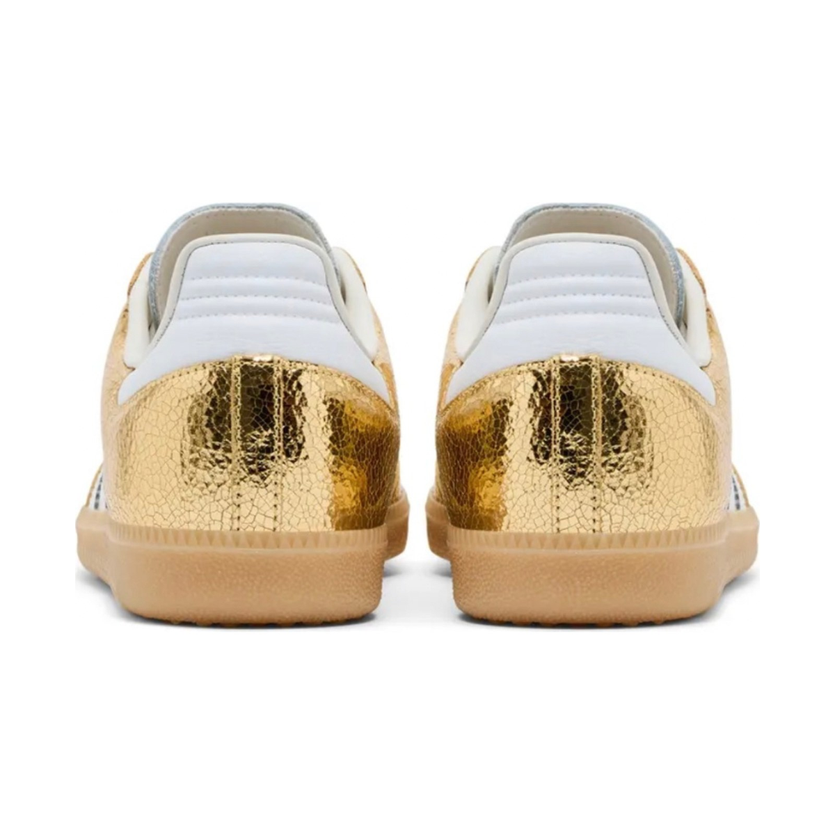 adidas Samba OG 'Cracked Metallic Pack - Gold' (Women)