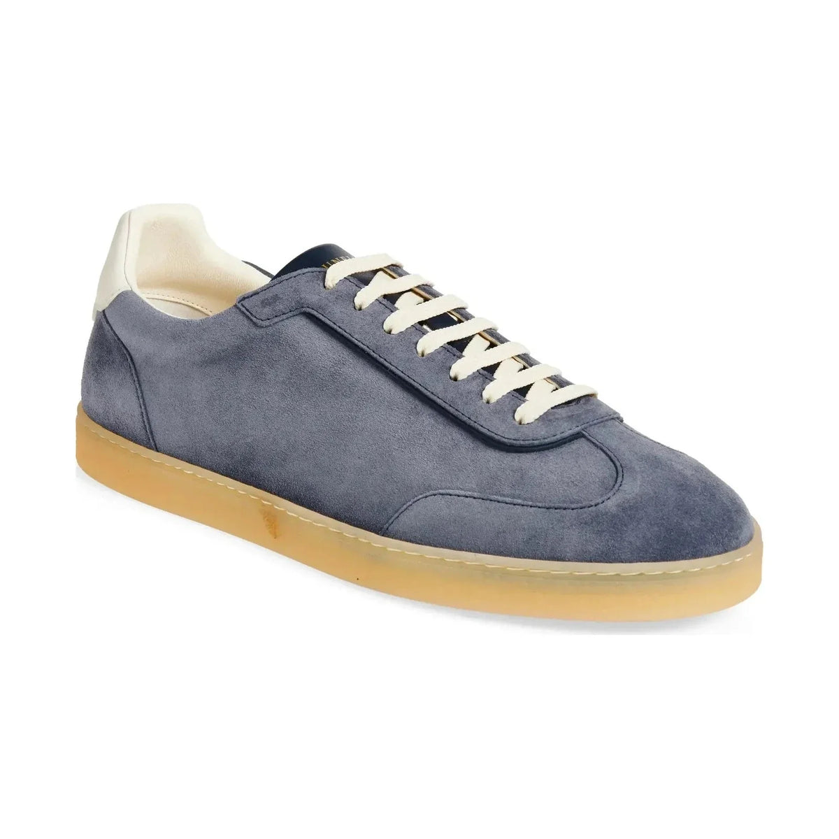 Brunello Cucinelli T-Toe Suede Sneaker 'Blue' (Men)