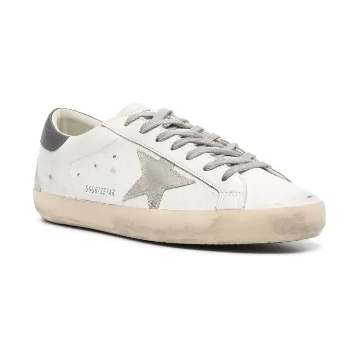 Golden Goose Super-Star Distressed 'White' (Men)