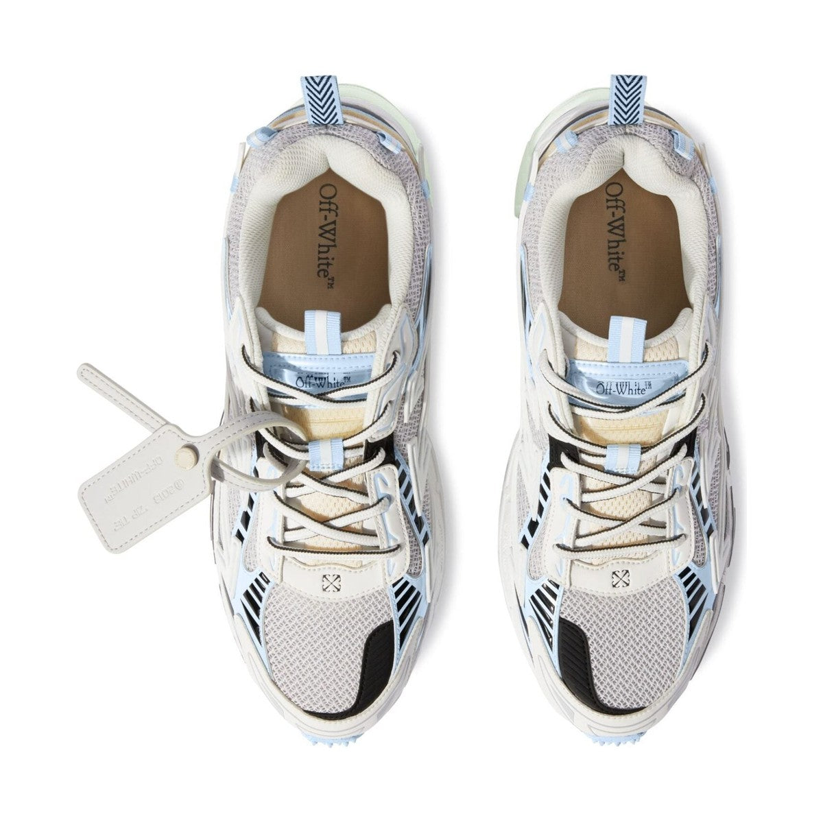 Off-White Be Right Back Suede Sneaker 'White Light Blue' (Men)