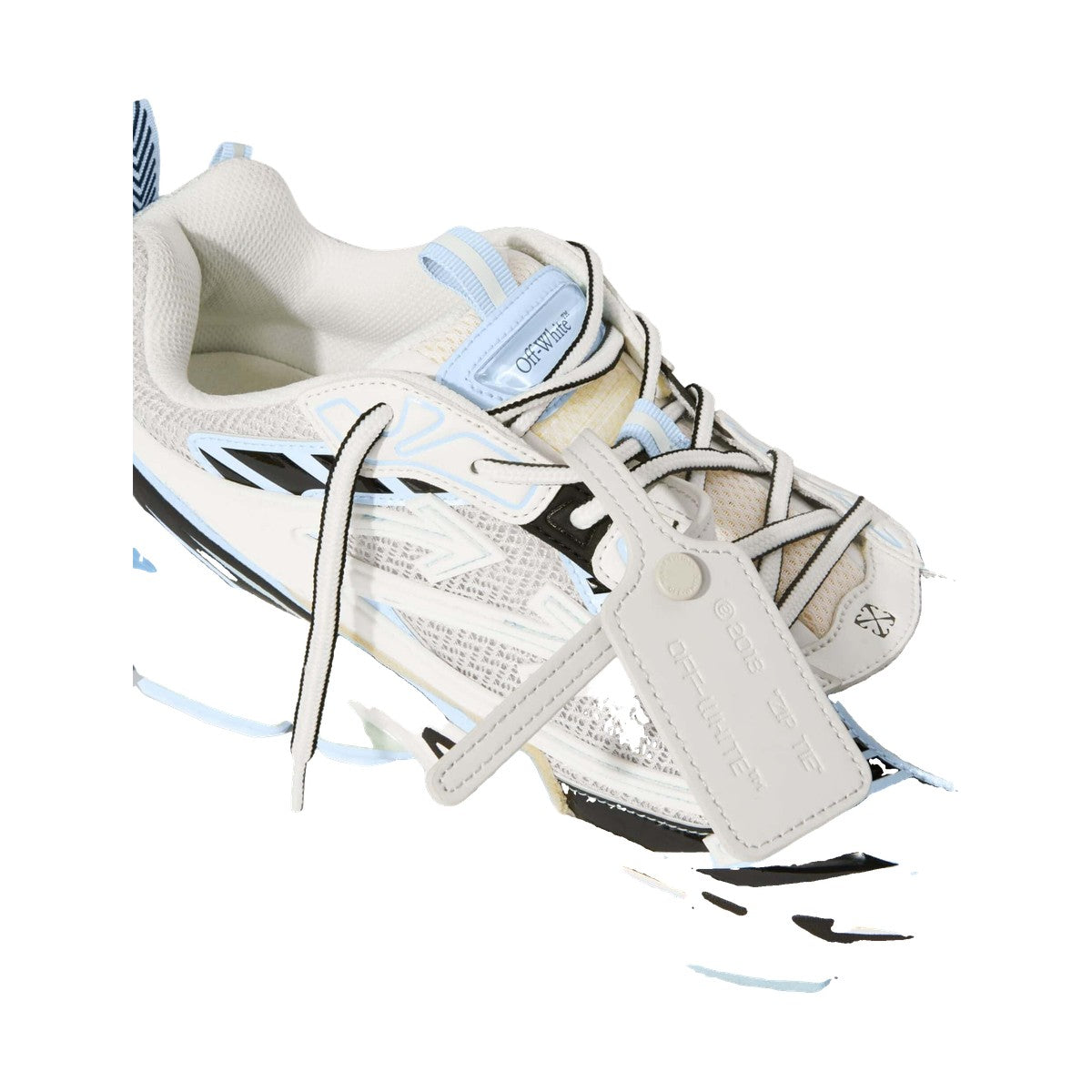 Off-White Be Right Back Suede Sneaker 'White Light Blue' (Men)