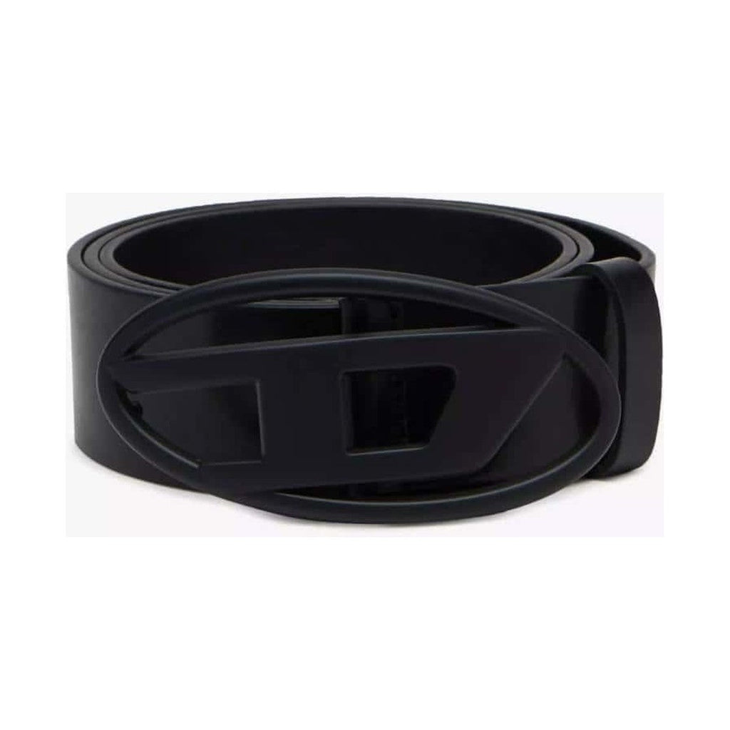 Diesel Leather Belt 'Full Black' (Unisex)