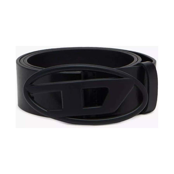 Diesel Leather Belt 'Full Black' (Unisex)