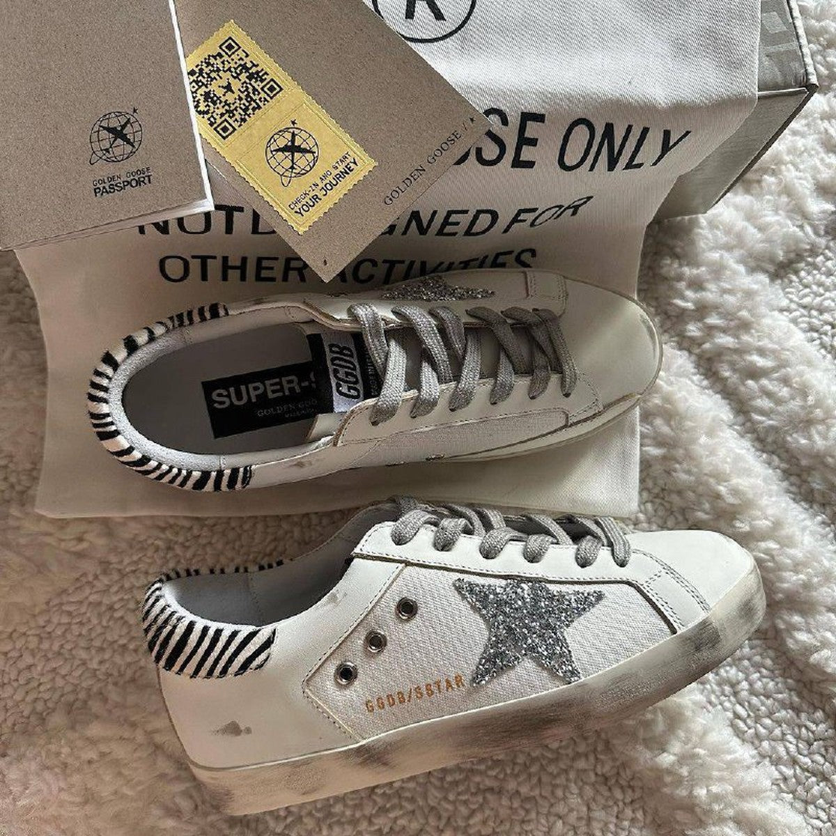 Golden Goose Super-Star 'Zebra' (Women) 