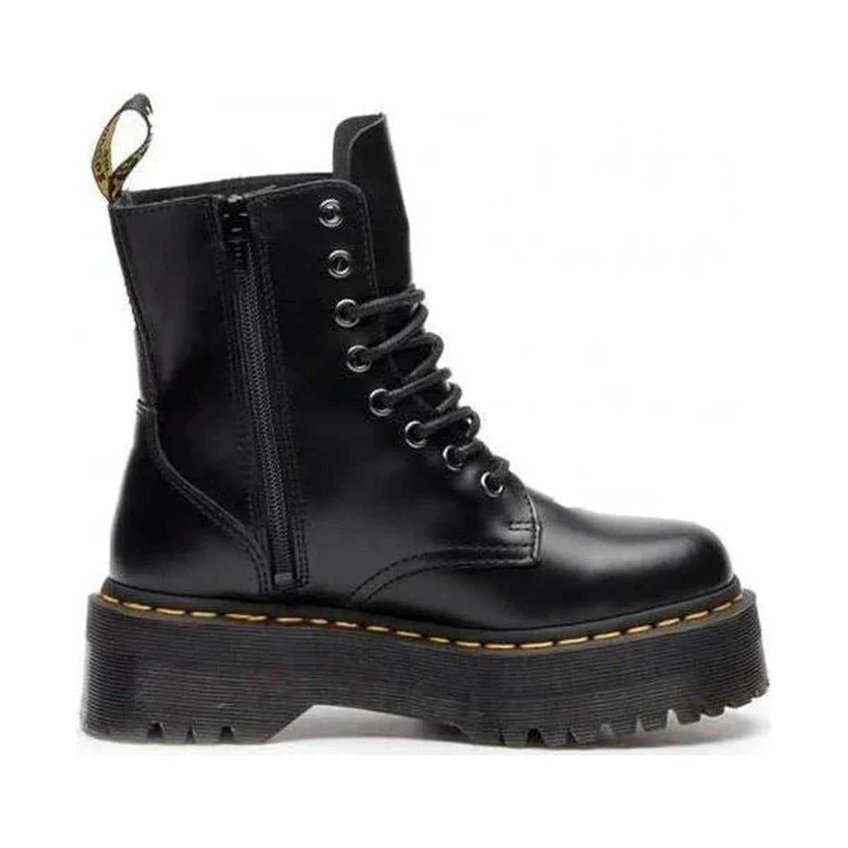 Dr. Martens Jadon Platform Boot 'Black Smooth Leather' (Women)