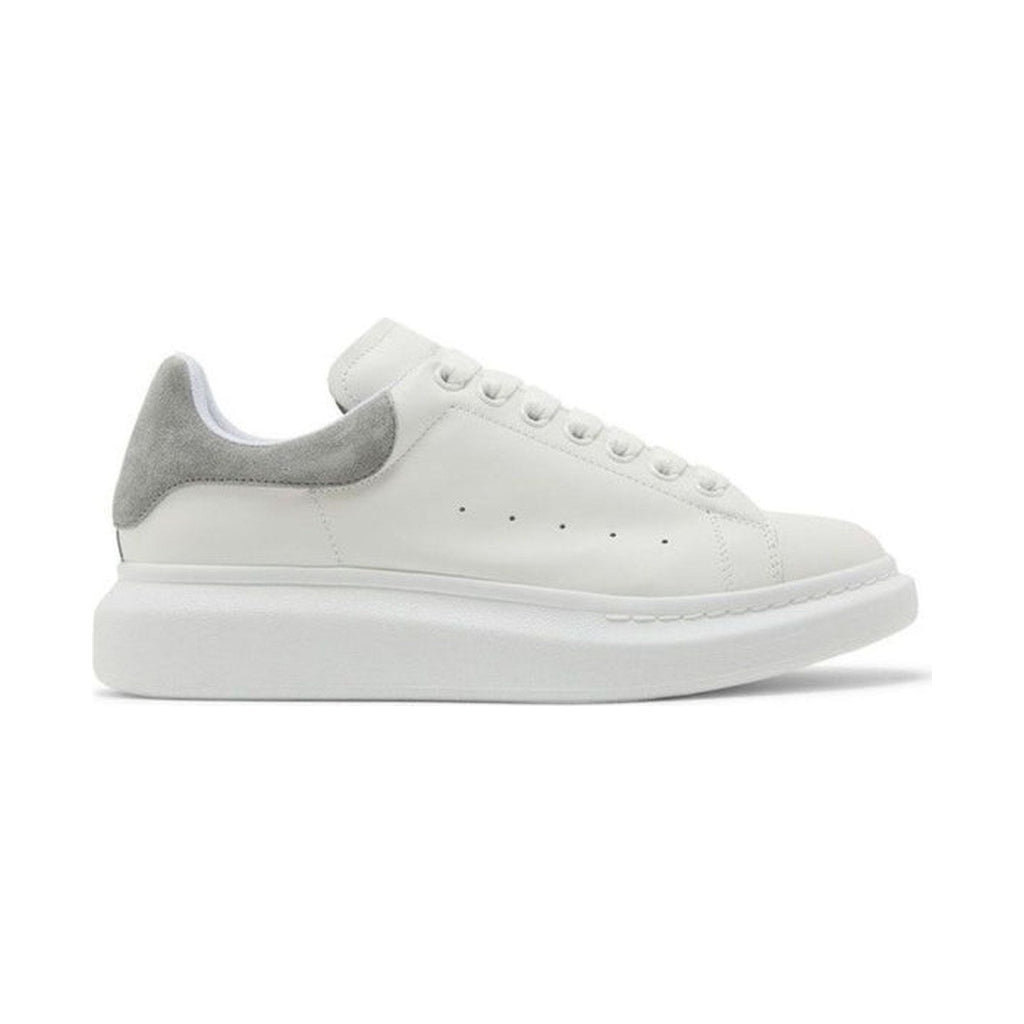 Alexander McQueen Oversized Sneaker 'White Grey Suede' (Unisex)