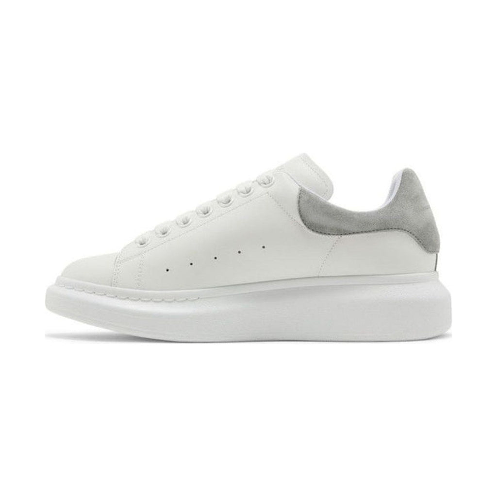 Alexander McQueen Oversized Sneaker 'White Grey Suede' (Unisex)