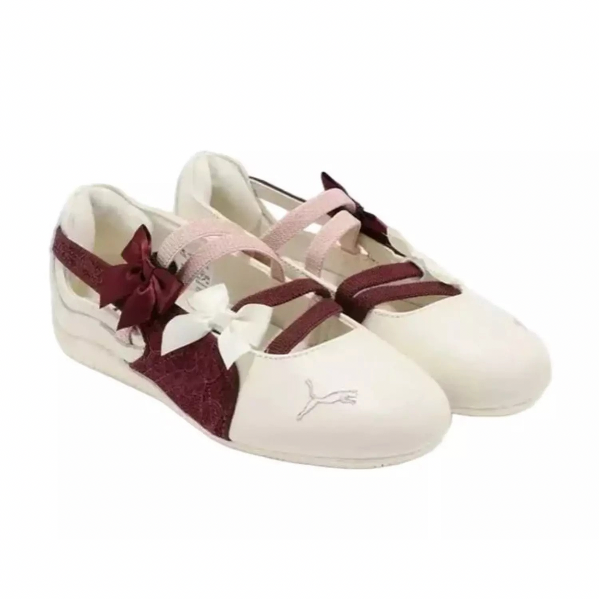 PUMA Speedcat Ballet Lace Ribbon 'Beige' (Women)